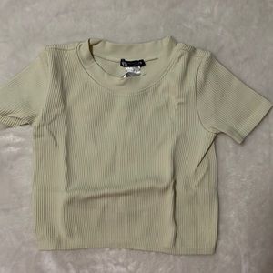Zara ribbed crop top